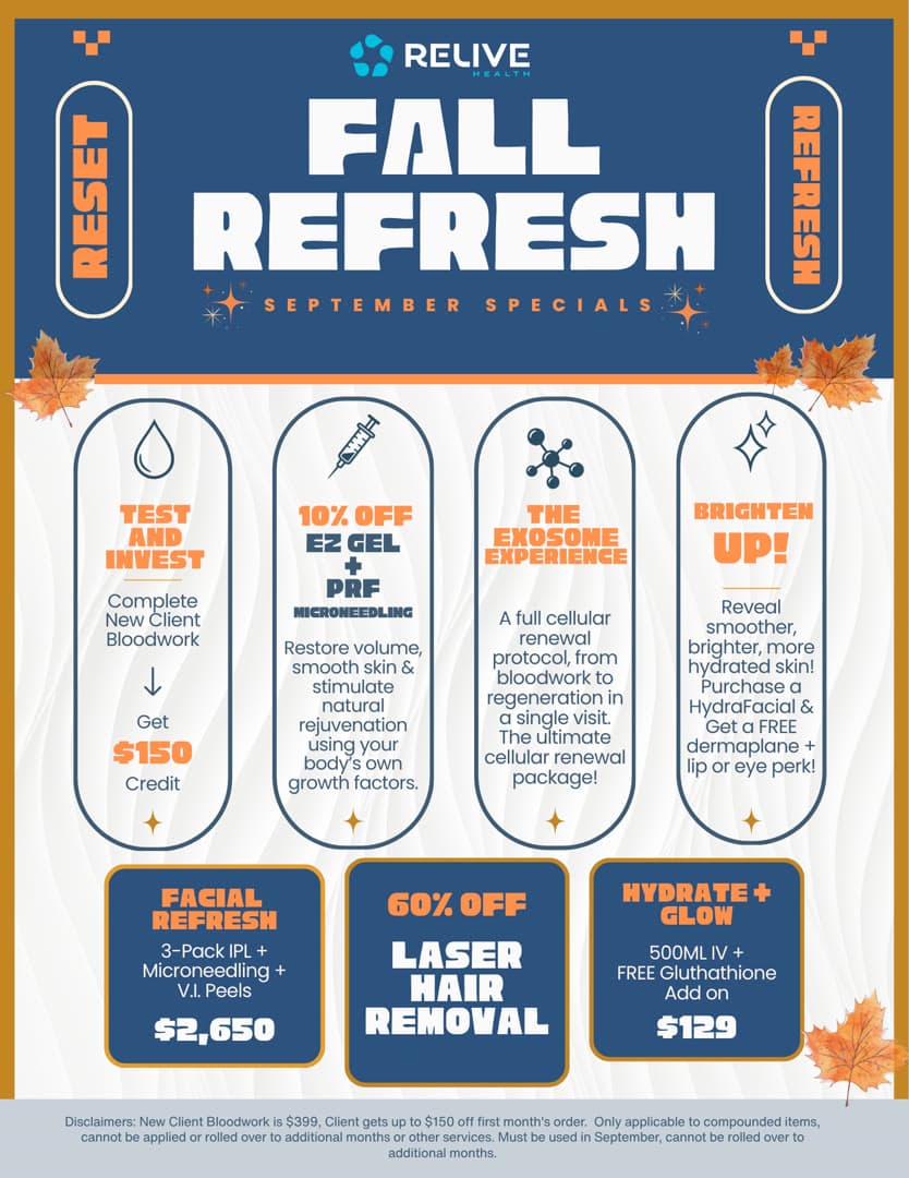 Relive September Specials (v2 Flyer)