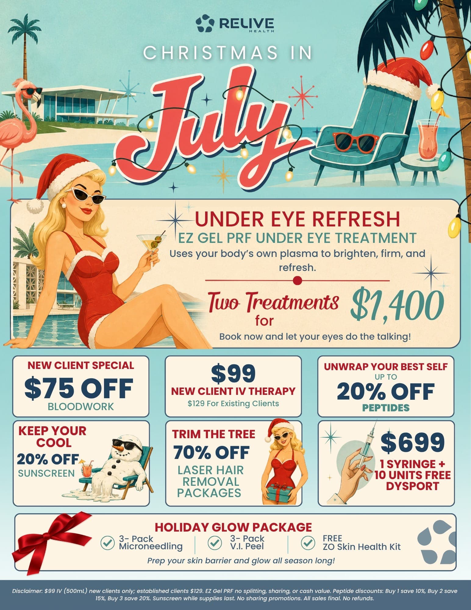 Relive July Specials[flyer]